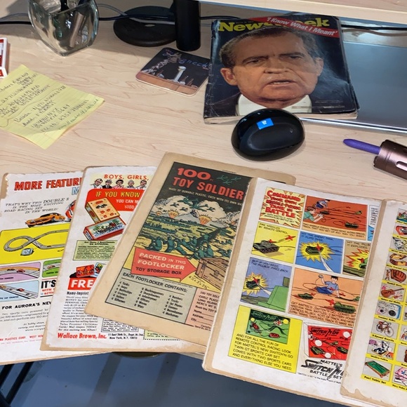 6 Old Comics Batman and Superman - Picture 3 of 3